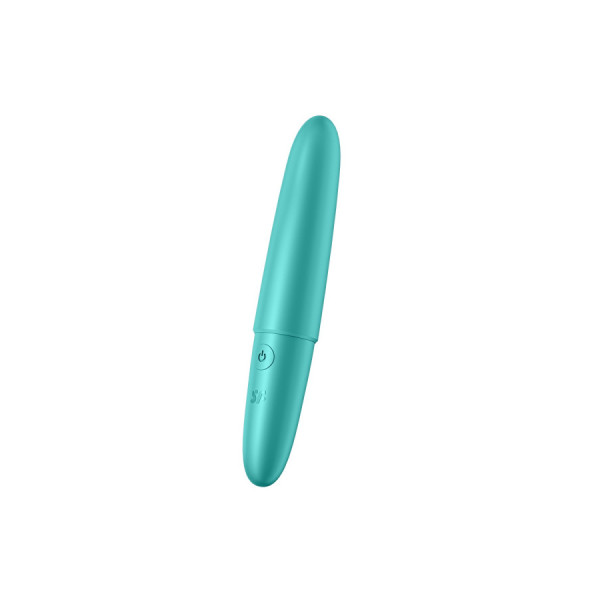 Vibromasseur turquoise USB Ultra Power Bullet 6 Satisfyer 